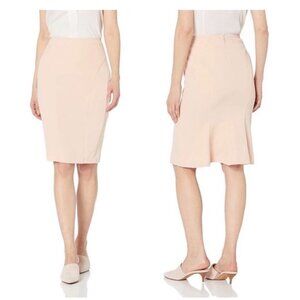 NANETTE LEPORE BLUSH PINK PENCIL SKIRT